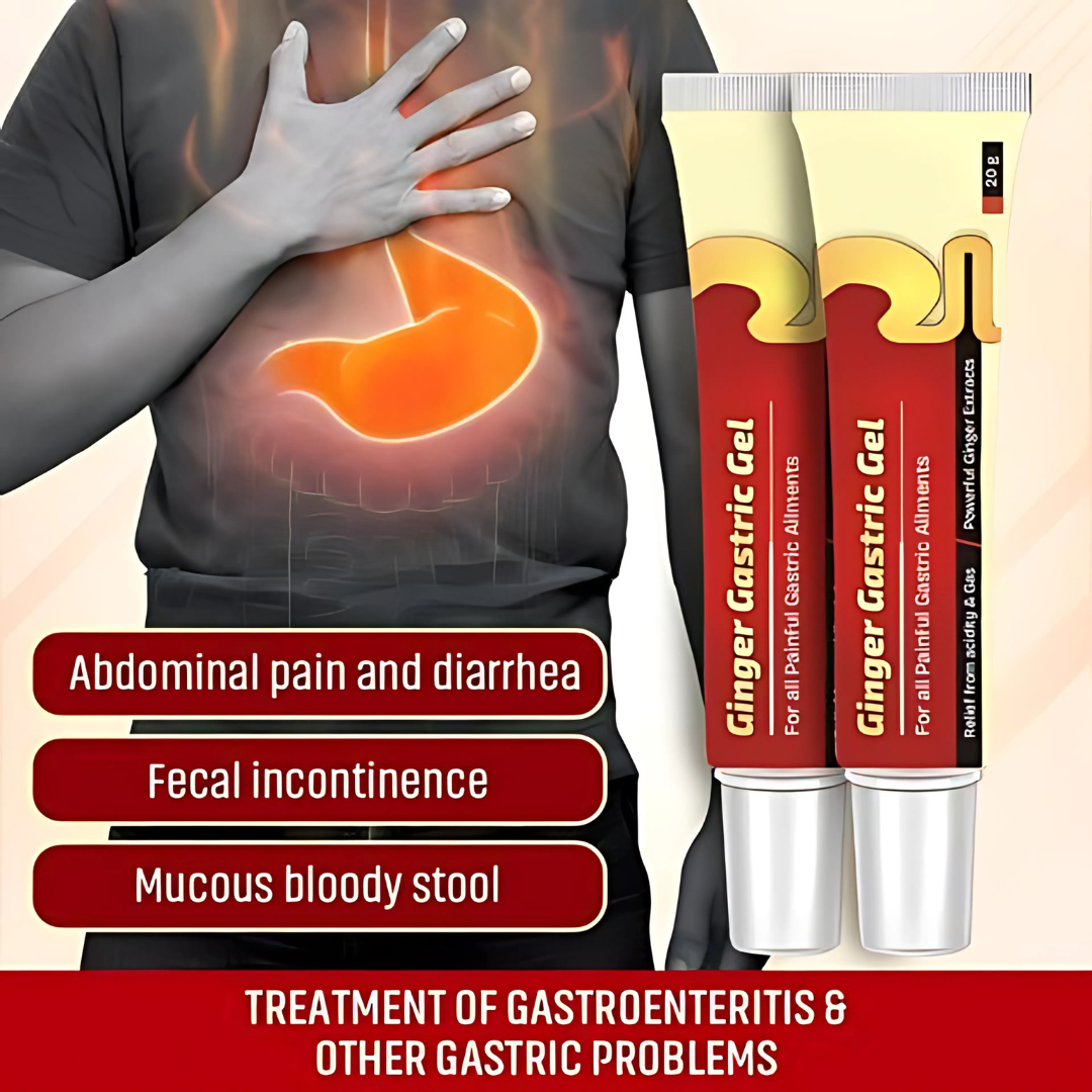 Ginger Gastric Gel (Pack of 2)